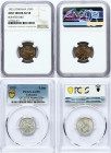 Lithuania 1 Litas 1925 MINT ERROR 130° CCW Rotated Dies. Obverse: National arms and date. Lettering: LIETUVOS RESPUBLIKA 1925. Reverse: Value and oak ...