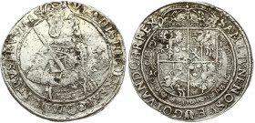 Poland 1 Thaler 1634 II Bydgoszcz Wladyslaw IV Waza (1633-1648). Obverse: King's bust facing right. Lettering: VLADIS IIII D G REX PO - M D LIT RVS PR...