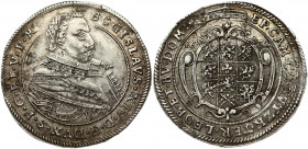 Poland POMERANIA 1/2 Thaler 1634 Stettin. Duke Bogislaus XIV (1620-1637). Obverse: Duke's bust in robes rt. BOGISLAVS XIV D G DVX S P C ET V P R. Reve...