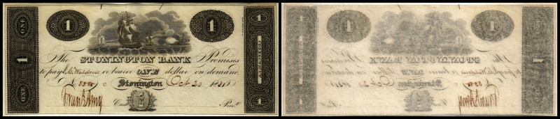 Continental-, Colonial Currency, State Issue, United States
Connecticut. 1 $ Oct...