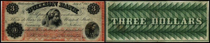 Continental-, Colonial Currency, State Issue, United States
District of Columbia...