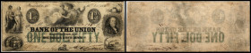 Continental-, Colonial Currency, State Issue, United States
District of Columbia, Washington D.C. 1 ½ $ 16.Dec.1851, 2 Sign., Haxby DC 360. Bk of the ...