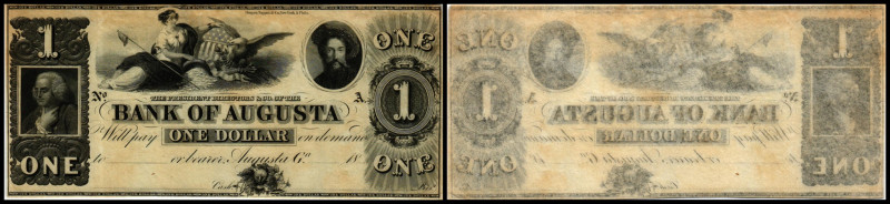 Continental-, Colonial Currency, State Issue, United States
Georgia. 1 $ o.D., r...