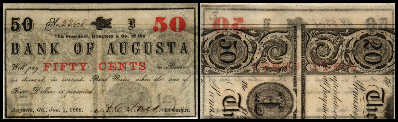 Continental-, Colonial Currency, State Issue, United States
Georgia. 10,25,50 Ce...