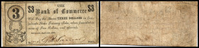 Continental-, Colonial Currency, State Issue, United States
Georgia. 1,3 $ April 1864, 1 Signatur, Rs leer. Commerce Bk, Savannah - Haxby 275 I/II
III...
