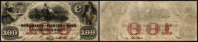 Continental-, Colonial Currency, State Issue, United States
Georgia. 100 $ 1957, 2 Signaturen. Merchants Planters Bk, - Haxbay 315
III