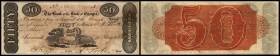 Continental-, Colonial Currency, State Issue, United States
Georgia. 50 $ 1853, 2 Signaturen, Sav., MDF, Rs 50. State George Bk, - Haxby 330/IA u. II ...