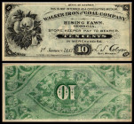 Continental-, Colonial Currency, State Issue, United States
Georgia. 10,25 Cents, 1883. Walker Iron & Coal Comp. / State Georgia
I