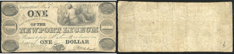 Continental-, Colonial Currency, State Issue, United States
Kentucky. 1 $ May 18...