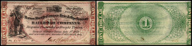Continental-, Colonial Currency, State Issue, United States
Luisiana. 1 $ July 1873, 1 Signatur, Indianer. Baton Rouge (HptStadt v. Luisiana) ReilRoad...
