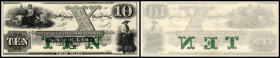 Continental-, Colonial Currency, State Issue, United States
Rhode Island. 10 $ 18xx, remainder. Johnson, New England Commercial Bk,  -Haxby 155
I