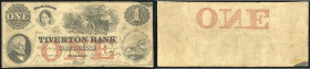 Continental-, Colonial Currency, State Issue, United States
Rhode Island. 1,2 $ 1857, je 2 Signaturen, beide Eckfehler geglebt. Tiverton Bk, - Haxby 5...