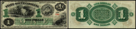 Continental-, Colonial Currency, State Issue, United States
South Carolina. 1 $ 1872, 2 Signaturen, P-S3321. State of, Civil War
I