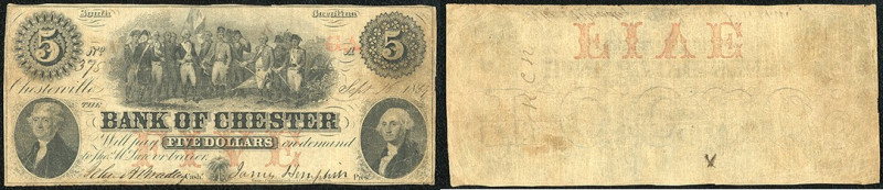 Continental-, Colonial Currency, State Issue, United States
South Carolina. 5 $ ...