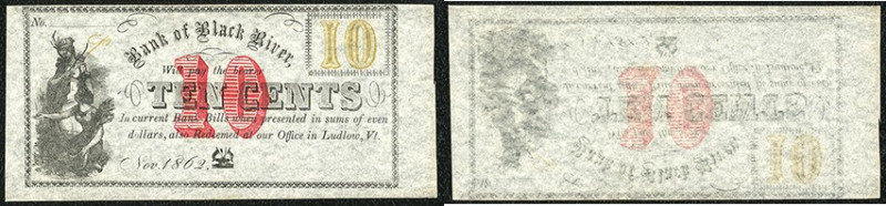 Continental-, Colonial Currency, State Issue, United States
Vermont. 10 Cents 18...