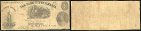 Continental-, Colonial Currency, State Issue, United States
Virginia. 1 $ 1861, 2 Signaturen. Chatham, Pittsylvania Bk, - Haxby 1861 50/II
III/IV
