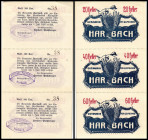 Harbach
Kärnten. 20,40,60h Auflg. 100 (Nr.32) S380/Ia. I