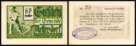 Mettersdorf
Kärnten. 20,40,60h, Auflg. 50 (Nr.25) S609/Ih. I