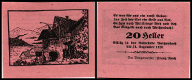 Weißenbach
Kärnten. 10,20,50h (Familie1 – Werte immer Bildgleich) S1154/c. I