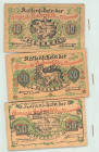 Hadersdorf, Gde auf Sperrholzplatten
Niederösterreich. 10,20.50h, WZ blauauf rot, IIIc. I