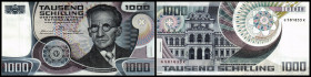 1000 Schilling 1983, KN schwarz (A-L), Richter-300a, K&K-255a. I