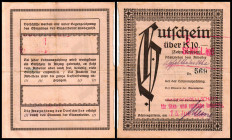 AG für Glas und optische Industrie
Schneegattern – O.Ö. (Dorf in der Gde. Lengau). 10 Schilling auf 10 K, 15.7.1926, Richter—20,1/llb-„-. III