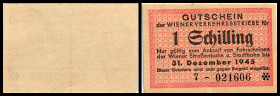 Wiener Verkehrtsbetriebe. 5 Stück, 5 Gr.bis 1 Sch. o.D.-31.12.1940/1947 (Ser.7,3,5,11,14) Richter-29.3/I,II. II/IV