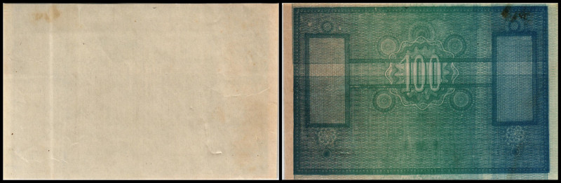 Makulaturen
Reichenberg, Böhmen, Stadt. 5,10,20,100K Kronen 1918/19,  Vs nur Udr...