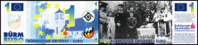 Bürmoos, Gde/Sparkasse, Salzburg, 1,2,5 € für Ortsfest 27.-29.6.1998 I. I