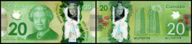 Kanada, 20,50,100 $, 2x2012, 2011, P-108-10a $. I