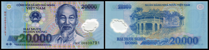 Viet Nam, 50,10.000,20.000,50.000,100.000,200.000,500.000 Dong, P-118-124. I