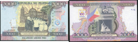 Philippinen, Erste Republik 1898-1998, 2000 Piso, P-189a. I