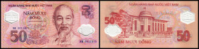 Viet Nam, 50 J. Nationalbank, 50 Dong, zu P-118. I