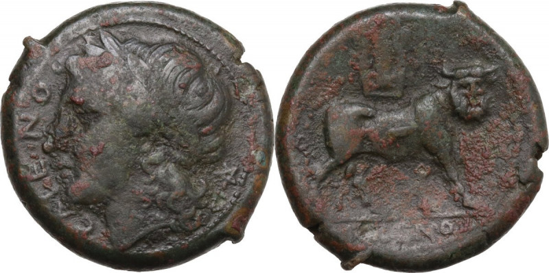 Greek Italy. Samnium, Southern Latium and Northern Campania, Cales. AE 22.5 mm, ...