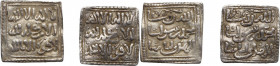 Muwahhiduns (Almohad). Lot of two (2) AR Dirhams, no mint with symbols type. Vives 2088. AR. Good VF.