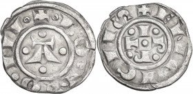 Italy. Repubblica (1191-1337). AR Bolognino grosso, Bologna mint. Biaggi 362. AR. 1.27 g. 18.50 mm. VF.