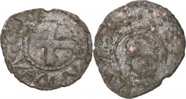 Italy. BI Denaro piccolo, delibera 1371. Siena mint. BI. 0.39 g. 13.00 mm. R. About VF.