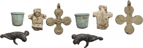 Lot of four (4) elements. Roman period.