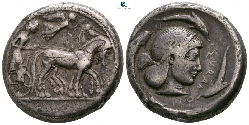 Sicily. Syracuse. Deinomenid Tyranny 485-466 BC. Struck under Gelon I, circa 480...