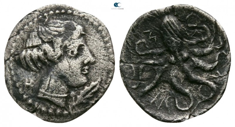 Sicily. Syracuse. Agathokles 317-289 BC. Struck circa 310-300 BC
Possibly Litra...