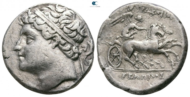 Sicily. Syracuse. Gelon, son of Hieron II 274-216 BC. 
8 Litrai AR

20mm., 7,...