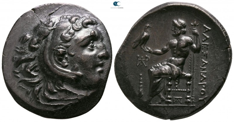 Kings of Macedon. Erythrai. Alexander III "the Great" 336-323 BC. Struck circa 2...