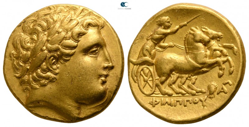 Kings of Macedon. Lampsakos. Philip II. 359-336 BC. Struck under Philip III Arrh...