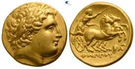 Kings of Macedon. Lampsakos. Philip II. 359-336 BC. Struck under Philip III Arrhidaios, 323-317 BC. Stater AV