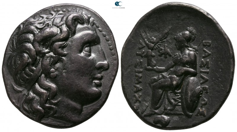 Kings of Thrace. Klazomenai. Lysimachos 305-281 BC. Struck circa 294-290 BC
Tet...