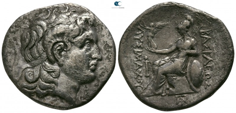 Kings of Thrace. Possibly Ainos. Lysimachos 305-281 BC. 
Tetradrachm AR

30mm...