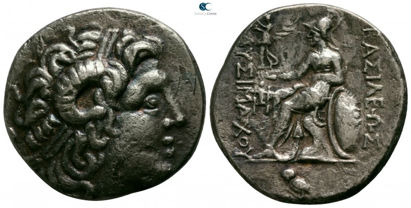 Kings of Thrace. Uncertain mint. Lysimachos 305-281 BC. 
Tetradrachm AR

25mm...