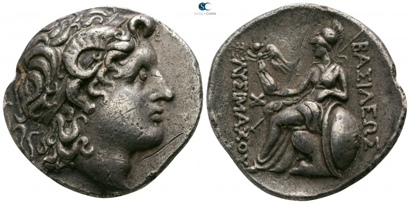 Kings of Thrace. Uncertain mint. Lysimachos 305-281 BC. Struck circa 297/6-282/1...