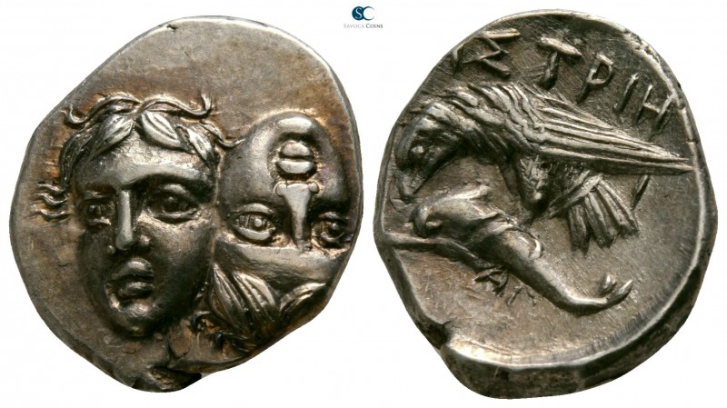 Moesia. Istrus circa 313-280 BC. 
Drachm AR

18mm., 5,48g.

Facing male hea...