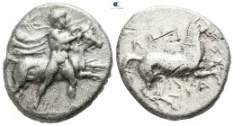 Thessaly. Larissa 450-420 BC. Drachm AR